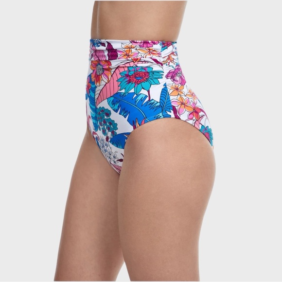 Profile by Gottex Women’s High Waist Bohemain Gypsy Swim Bottom size 14, 16 NWT - Picture 3 of 7